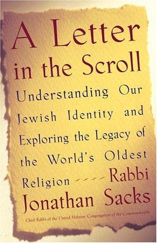 Cover of A Letter in the Scroll