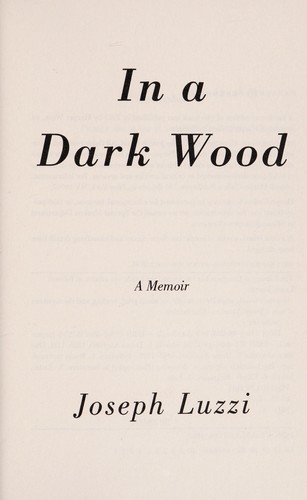Cover of In a Dark Wood